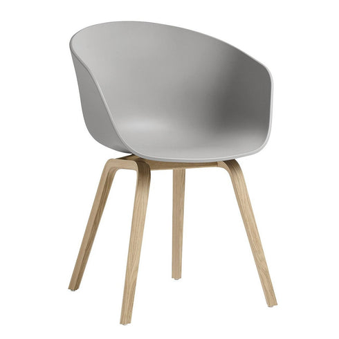 AAC 22 Armchair Water-Based Lacquered Oak